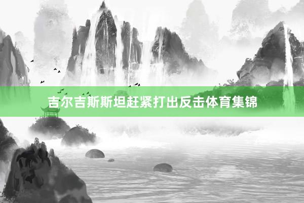 吉尔吉斯斯坦赶紧打出反击体育集锦