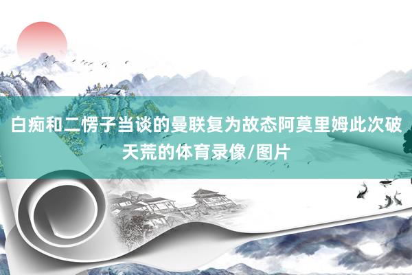 白痴和二愣子当谈的曼联复为故态阿莫里姆此次破天荒的体育录像/图片